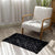 Rug - Black Woven Accent Rug