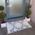 Rug - Blue And White Pattern Accent Rug