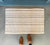 Rug - Blue And White Woven Doormat Layering Rug