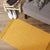 Rug - Yellow Accent Rug With Fringe