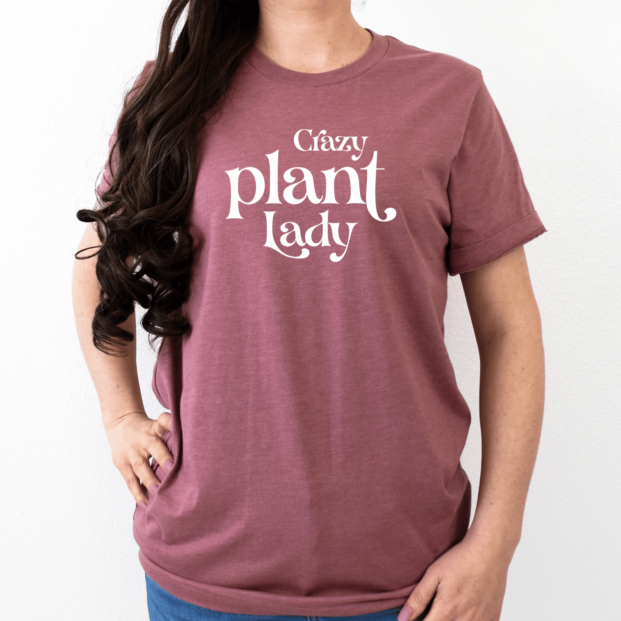 Crazy plant online lady shirt